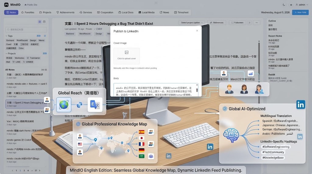 LinkedIn & Reddit publishing